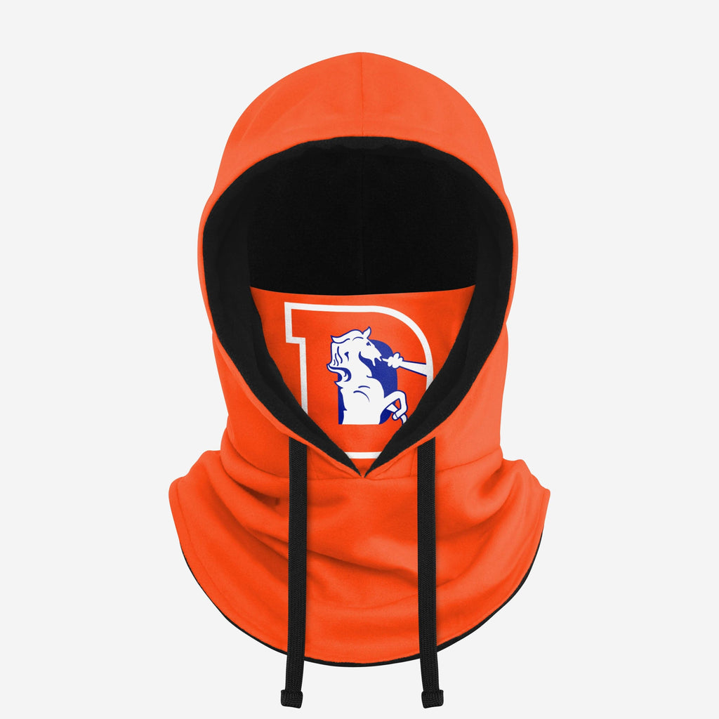 Denver Broncos Retro Drawstring Hooded Gaiter FOCO - FOCO.com