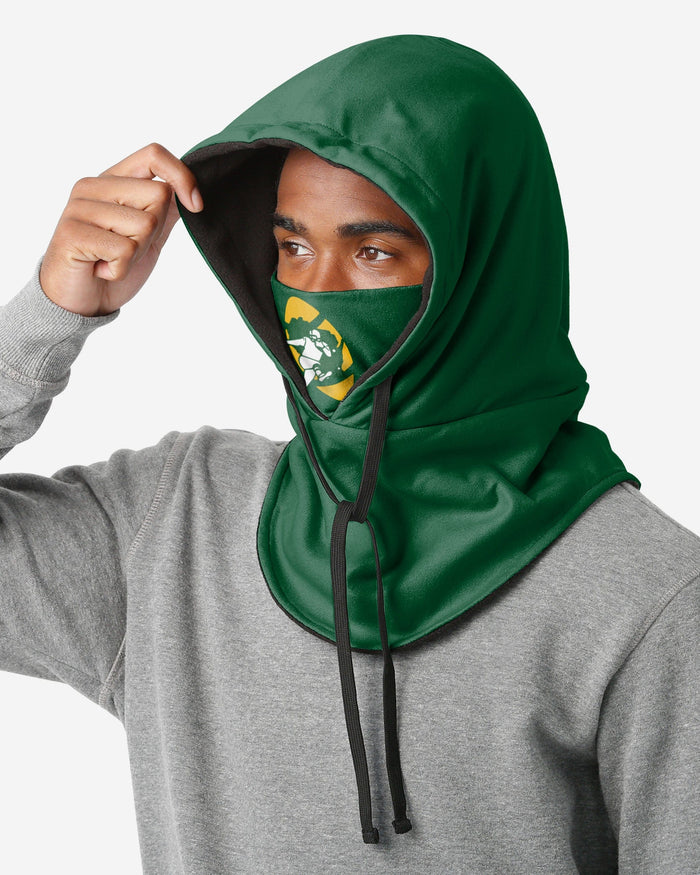 Green Bay Packers Retro Drawstring Hooded Gaiter FOCO - FOCO.com