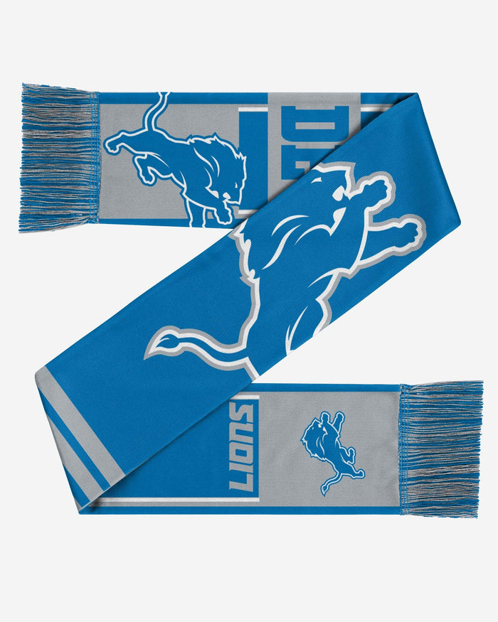 Detroit Lions Reversible Thematic Scarf FOCO - FOCO.com