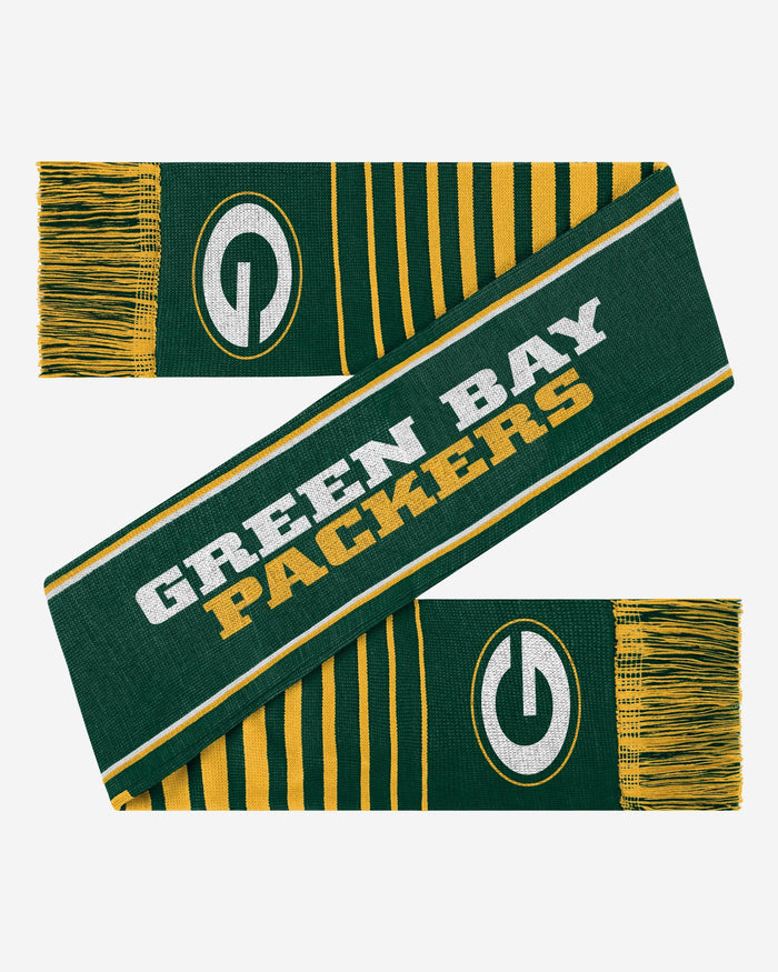 Green Bay Packers Reversible Thematic Scarf FOCO - FOCO.com