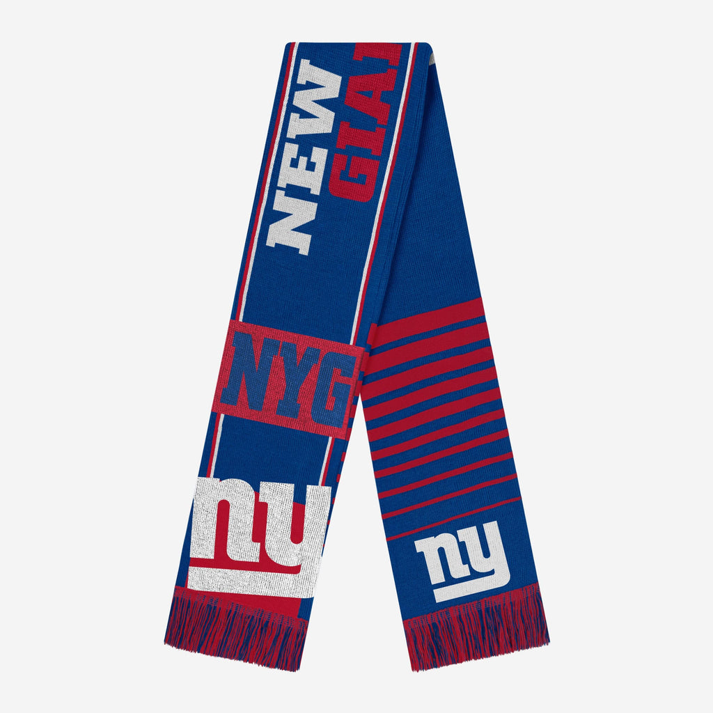 New York Giants Reversible Thematic Scarf FOCO - FOCO.com