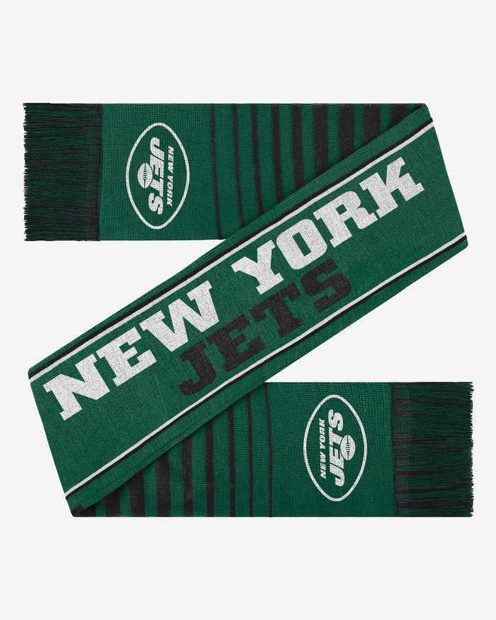 New York Jets Reversible Thematic Scarf FOCO - FOCO.com