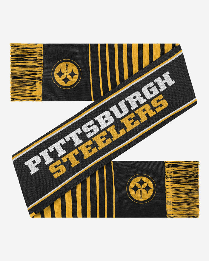 Pittsburgh Steelers Reversible Thematic Scarf FOCO - FOCO.com