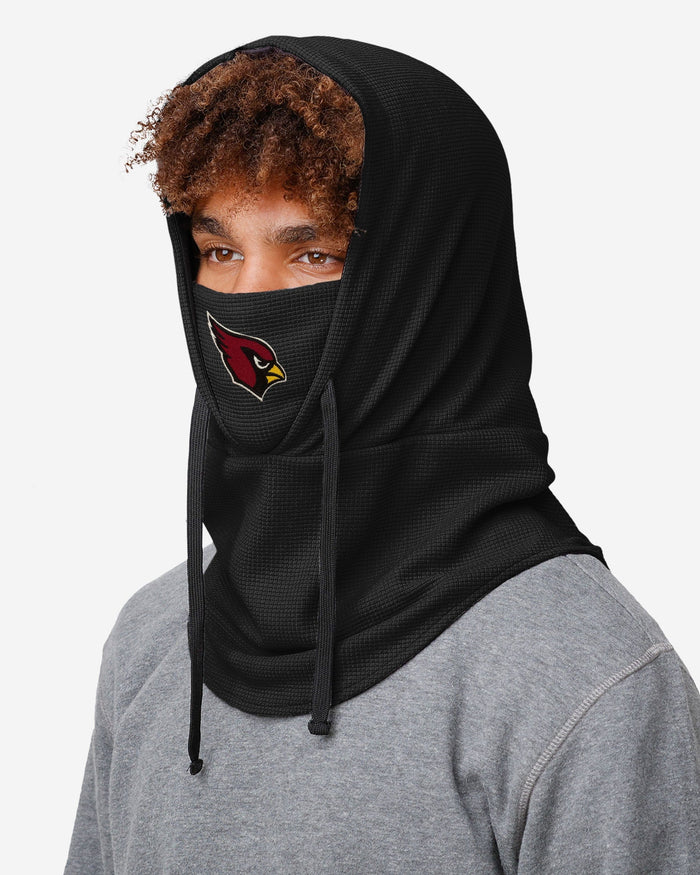 Arizona Cardinals Waffle Drawstring Hooded Gaiter FOCO - FOCO.com