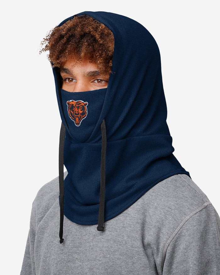 Chicago Bears Waffle Drawstring Hooded Gaiter FOCO - FOCO.com