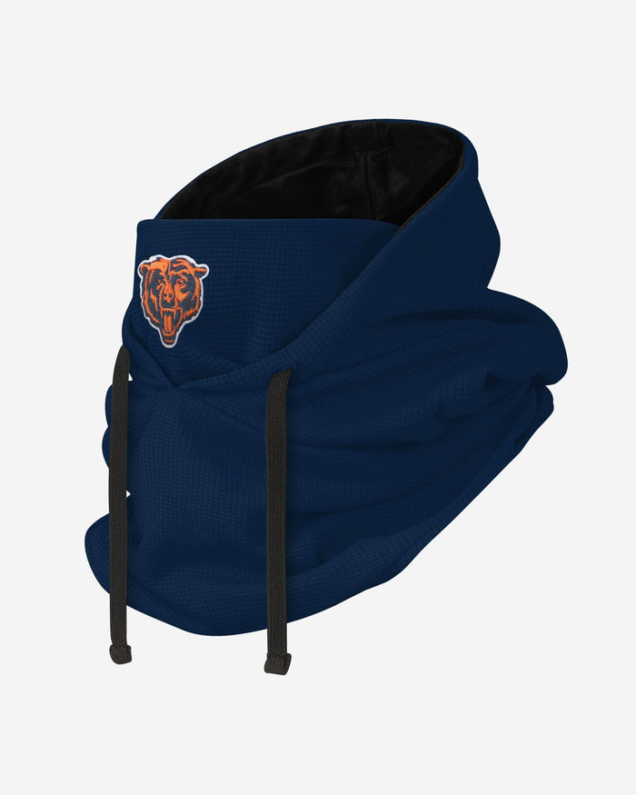 Chicago Bears Waffle Drawstring Hooded Gaiter FOCO - FOCO.com