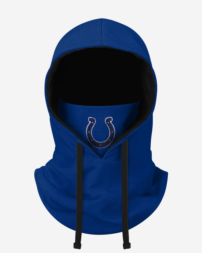 Indianapolis Colts Waffle Drawstring Hooded Gaiter FOCO - FOCO.com