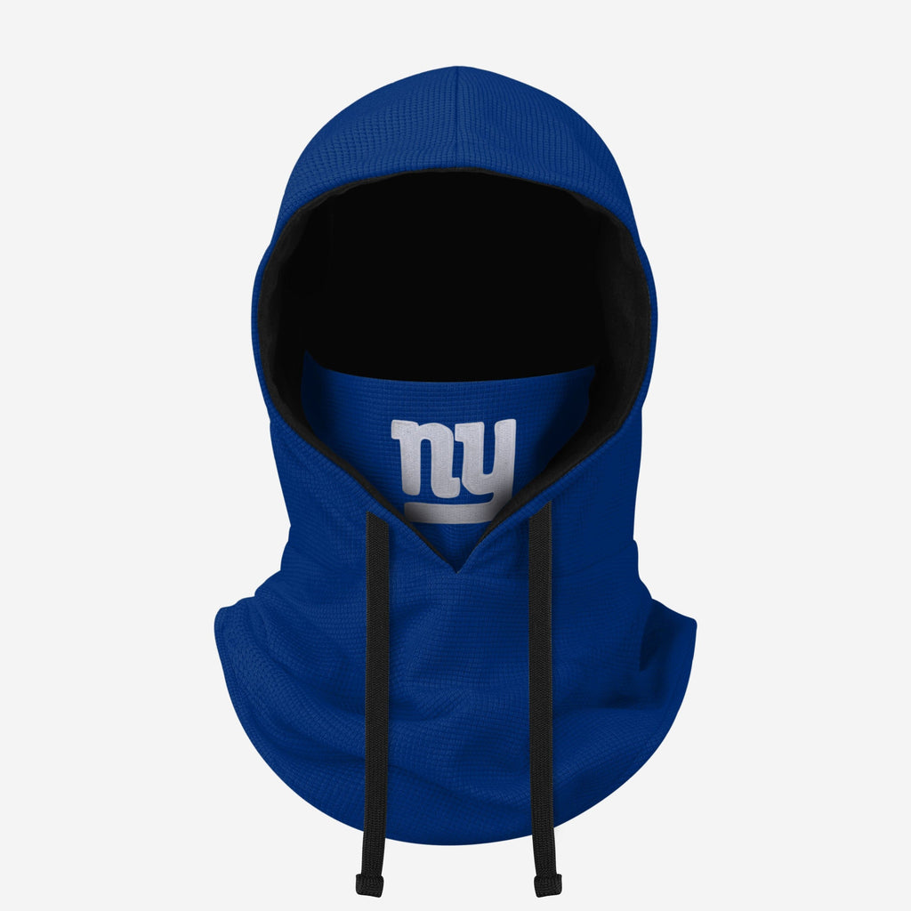 New York Giants Waffle Drawstring Hooded Gaiter FOCO - FOCO.com