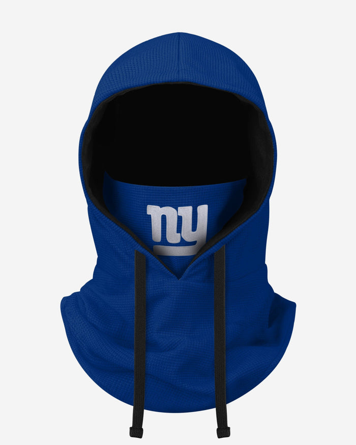 New York Giants Waffle Drawstring Hooded Gaiter FOCO - FOCO.com