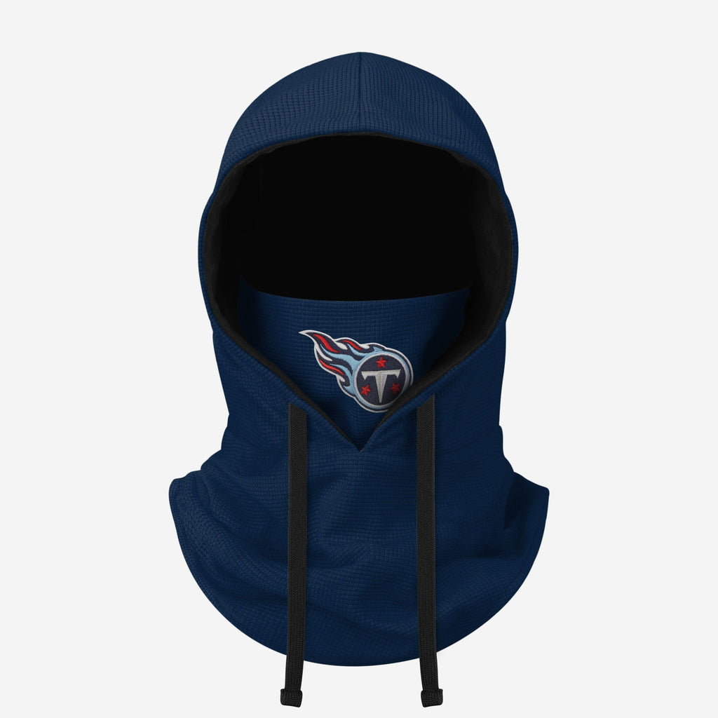 Tennessee Titans Waffle Drawstring Hooded Gaiter FOCO - FOCO.com