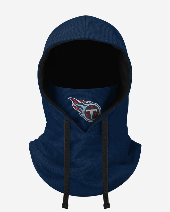 Tennessee Titans Waffle Drawstring Hooded Gaiter FOCO - FOCO.com