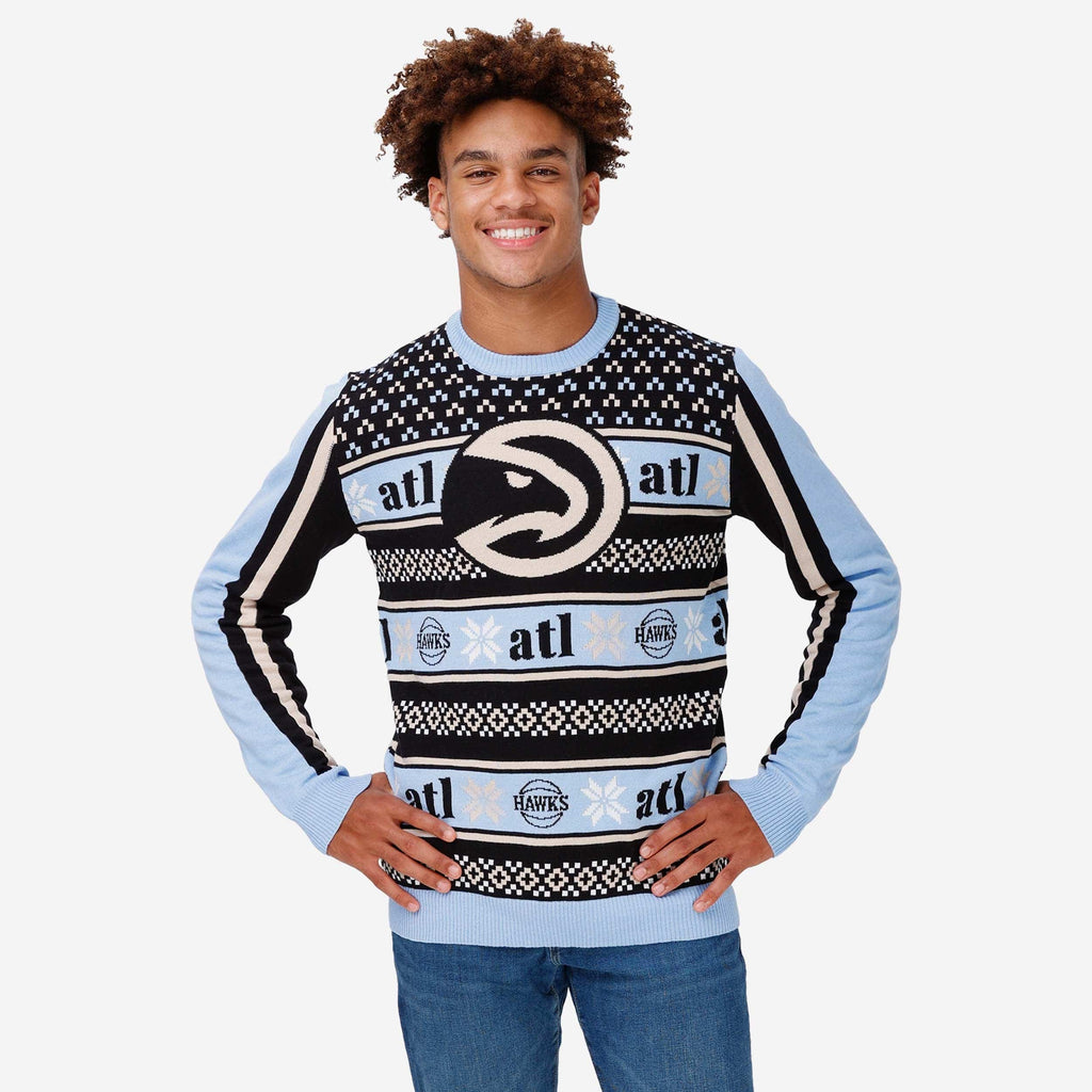 Atlanta Hawks Thematic Knit Sweater FOCO S - FOCO.com