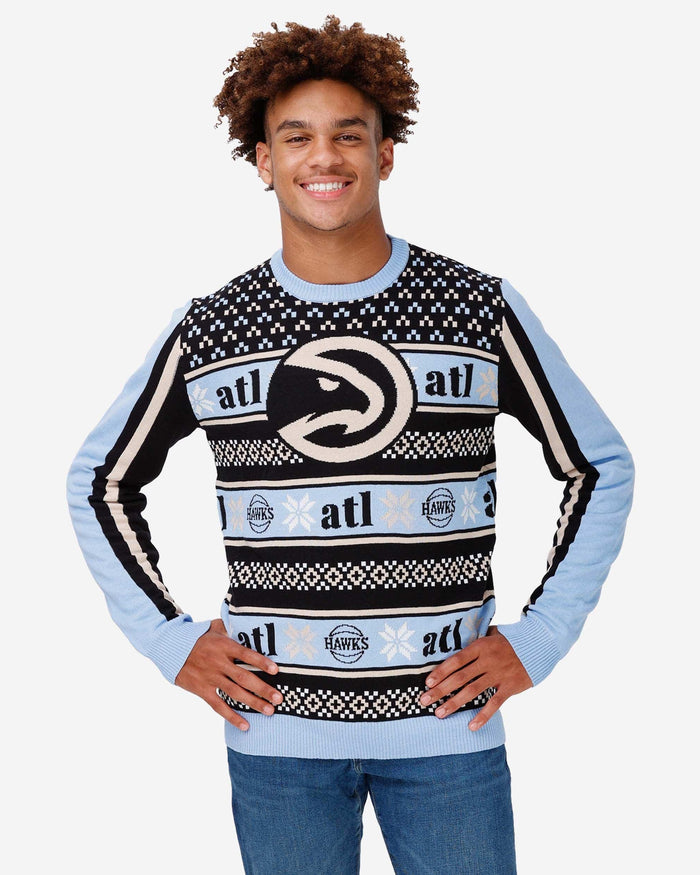 Atlanta Hawks Thematic Knit Sweater FOCO S - FOCO.com