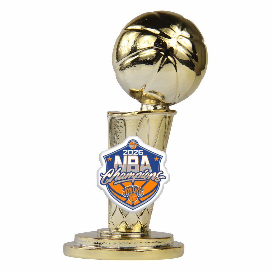 New York Knicks 2026 NBA Champions Replica Trophy FOCO - FOCO.com