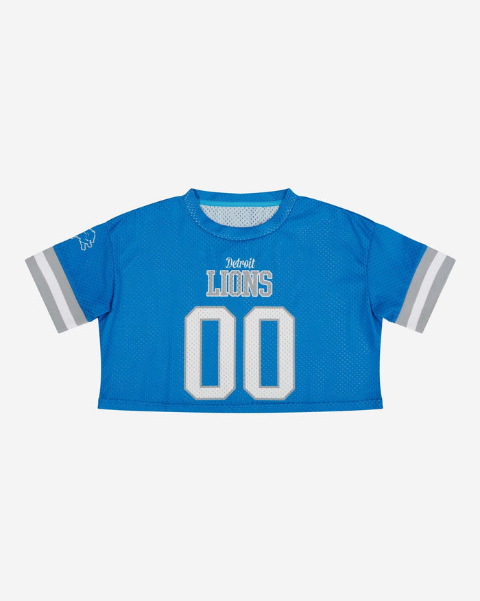 Detroit Lions Womens Gameday Mesh Crop Top FOCO - FOCO.com