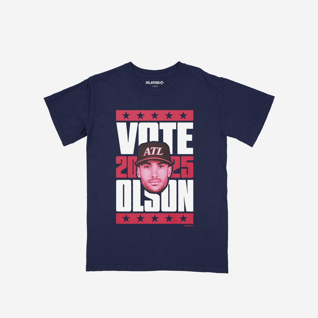 Matt Olson 2025 Vote Heavyweight T-Shirt FOCO S - FOCO.com