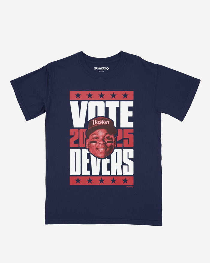 Rafael Devers 2025 Vote Heavyweight T-Shirt FOCO S - FOCO.com