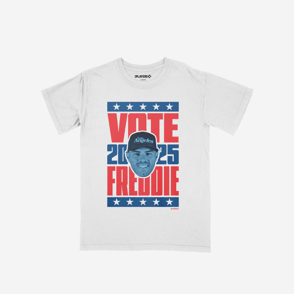 Freddie Freeman 2025 Vote Heavyweight T-Shirt FOCO S - FOCO.com