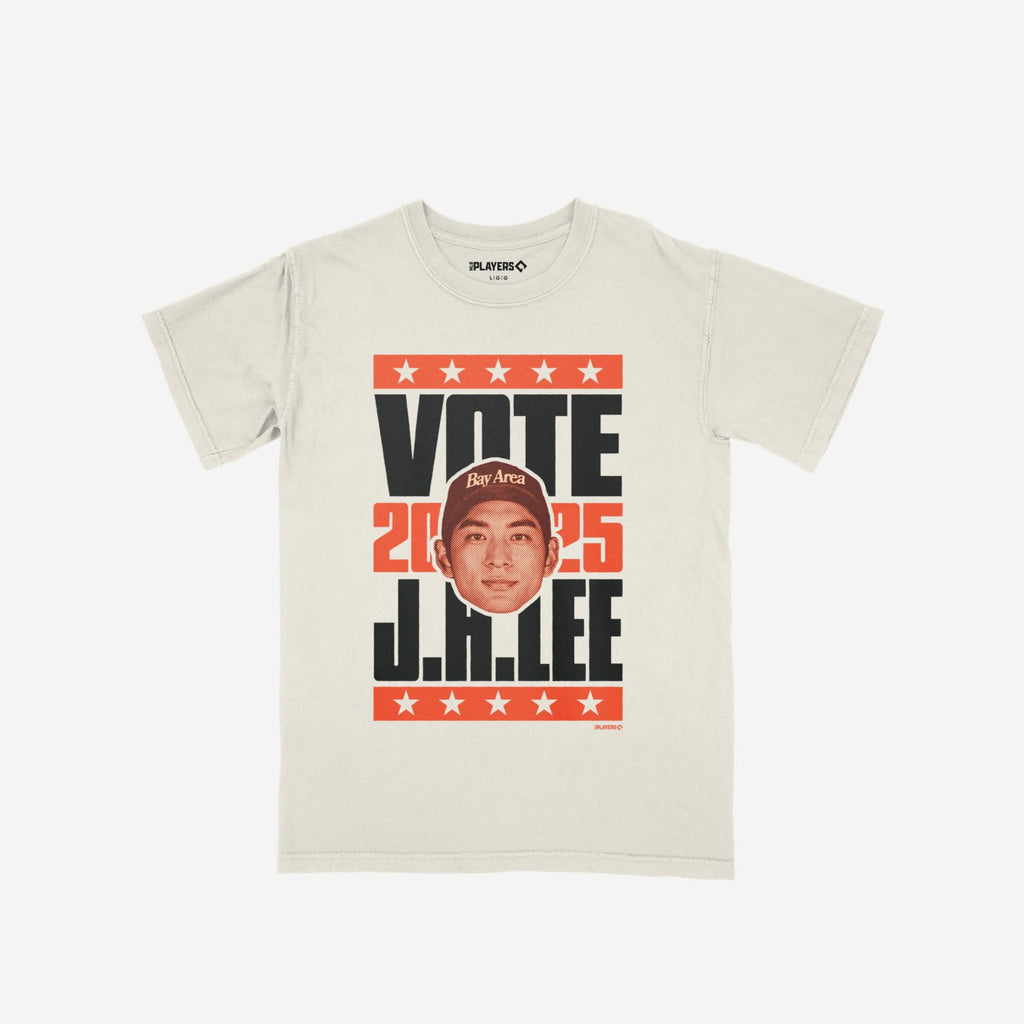 Jung Ho Lee 2025 Vote Heavyweight T-Shirt FOCO S - FOCO.com