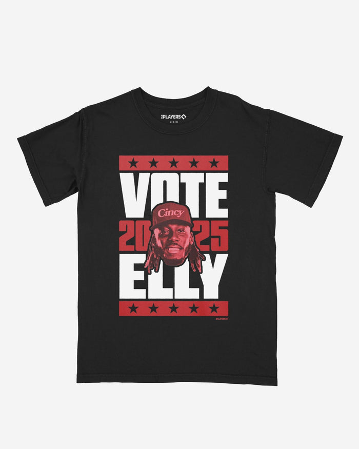 Elly De La Cruz 2025 Vote Heavyweight T-Shirt FOCO S - FOCO.com