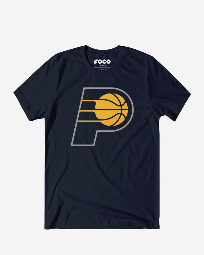Indiana Pacers Primary Logo T-Shirt FOCO Navy S - FOCO.com