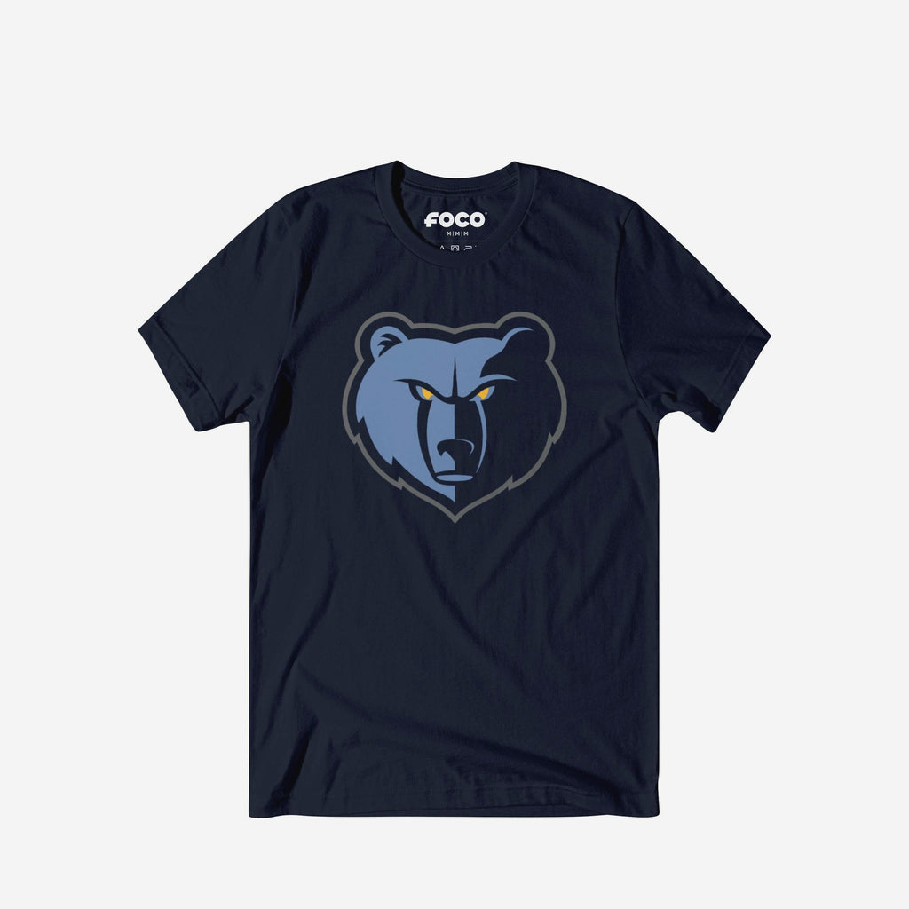 Memphis Grizzlies Primary Logo T-Shirt FOCO Navy S - FOCO.com