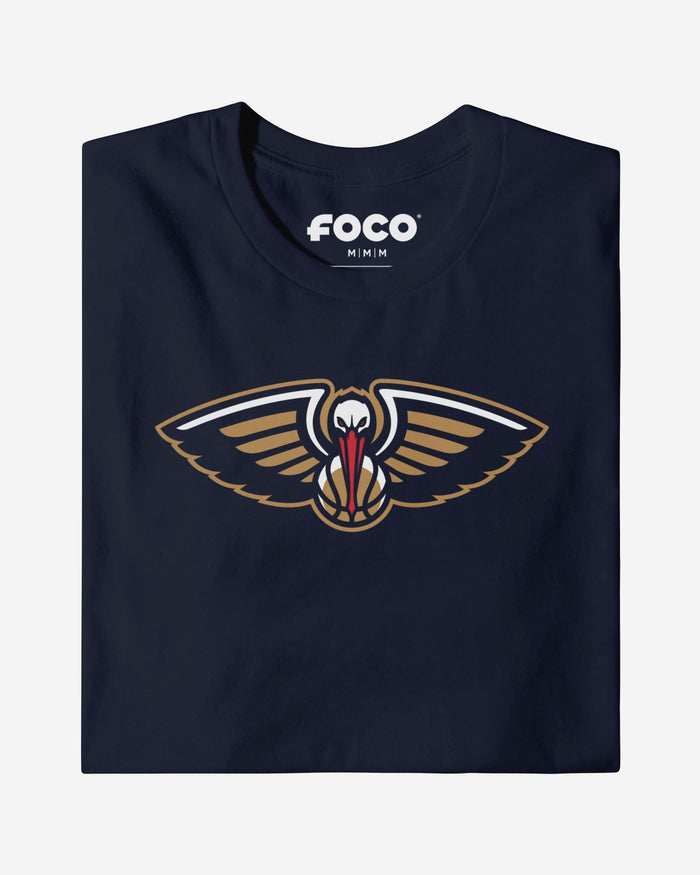 New Orleans Pelicans Primary Logo T-Shirt FOCO Navy S - FOCO.com