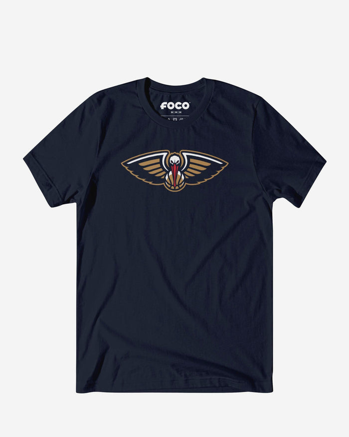 New Orleans Pelicans Primary Logo T-Shirt FOCO Navy S - FOCO.com