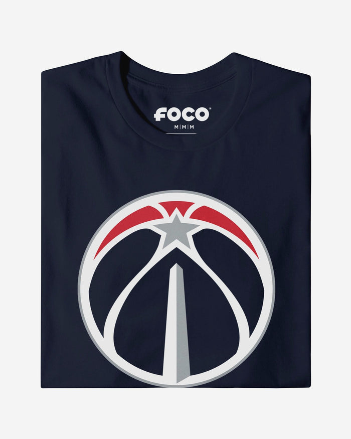 Washington Wizards Primary Logo T-Shirt FOCO Navy S - FOCO.com