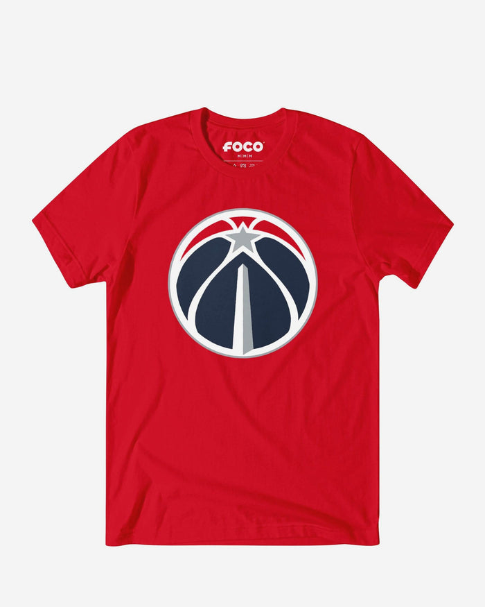 Washington Wizards Primary Logo T-Shirt FOCO Red S - FOCO.com