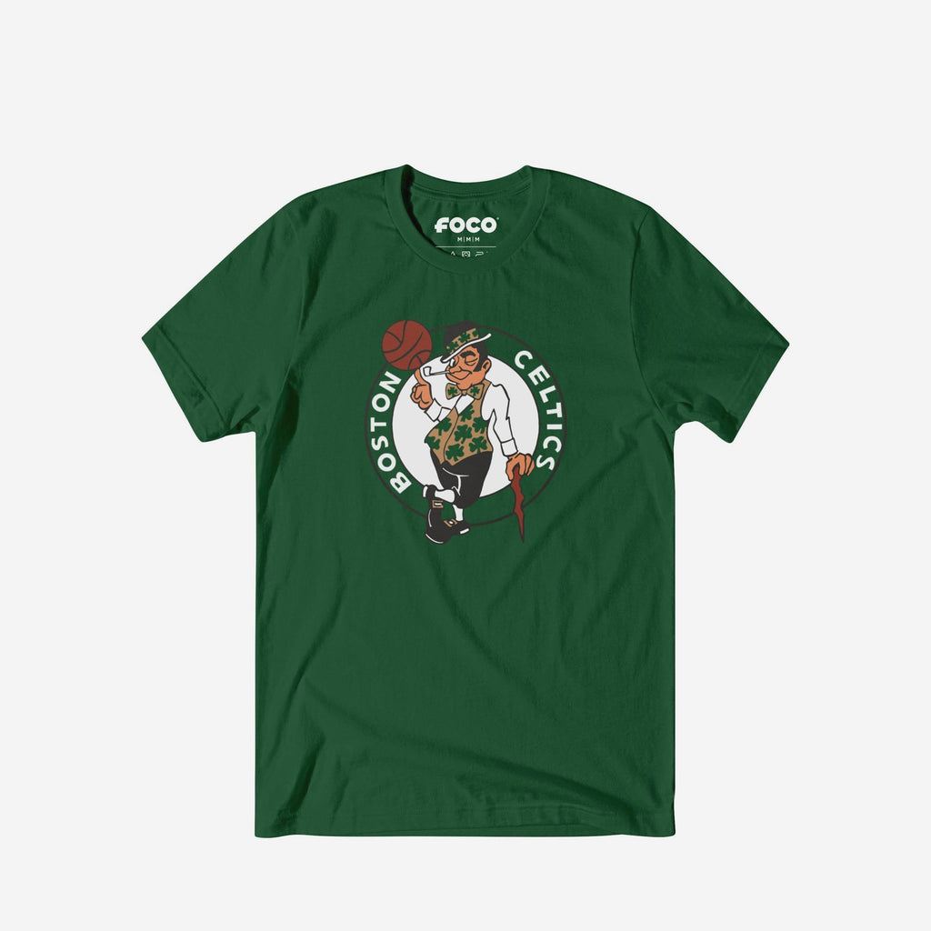 Boston Celtics Primary Logo T-Shirt FOCO Evergreen S - FOCO.com