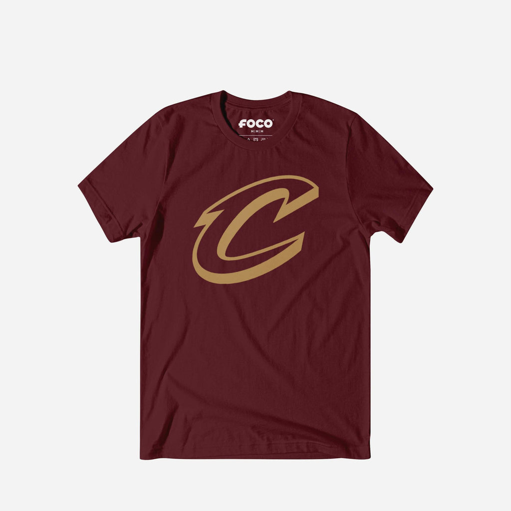 Cleveland Cavaliers Primary Logo T-Shirt FOCO Maroon S - FOCO.com