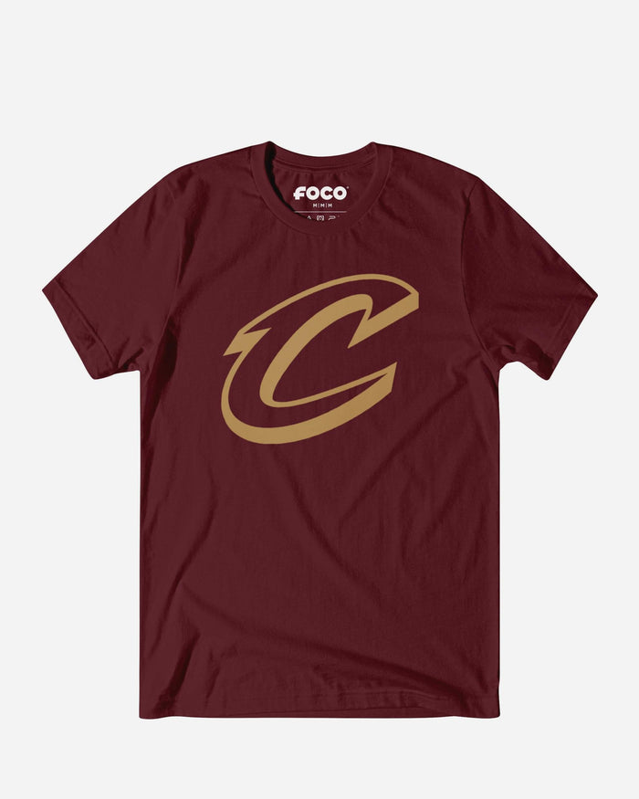 Cleveland Cavaliers Primary Logo T-Shirt FOCO Maroon S - FOCO.com