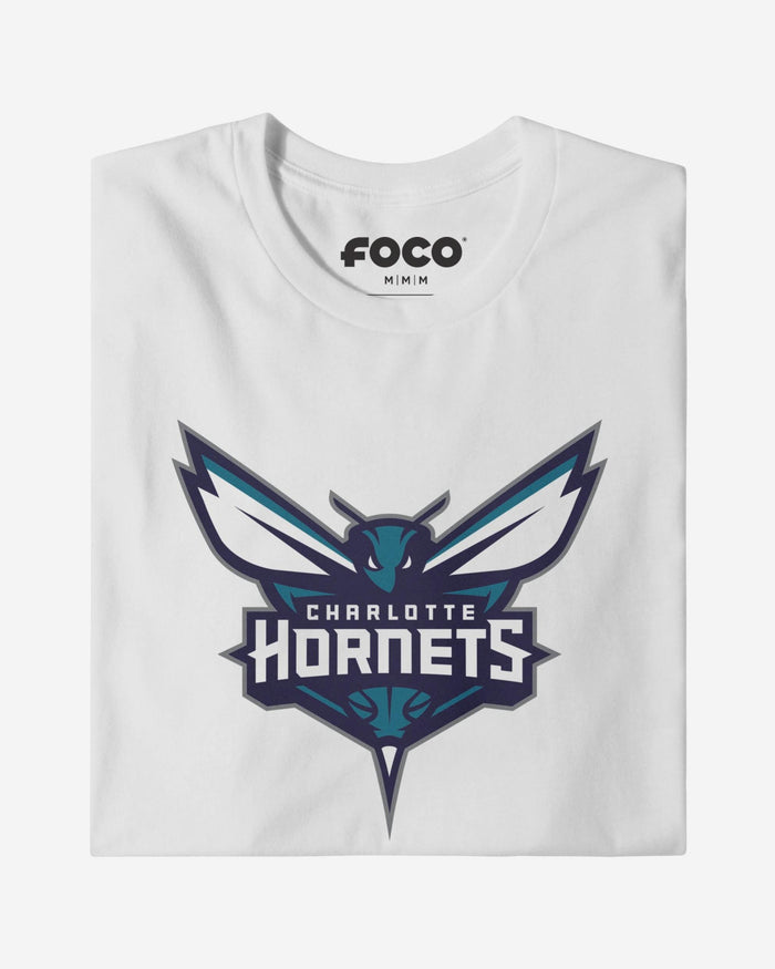 Charlotte Hornets Primary Logo T-Shirt FOCO Marine S - FOCO.com