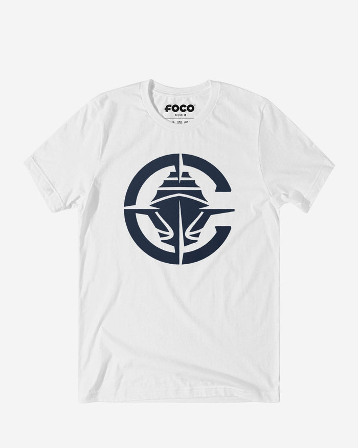 Los Angeles Clippers Primary Logo T-Shirt FOCO White S - FOCO.com