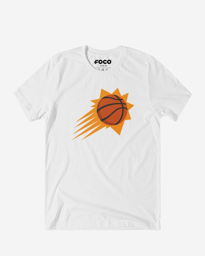 Phoenix Suns Primary Logo T-Shirt FOCO White S - FOCO.com