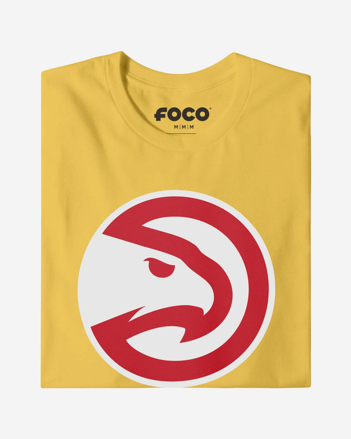 Atlanta Hawks Primary Logo T-Shirt FOCO Red S - FOCO.com