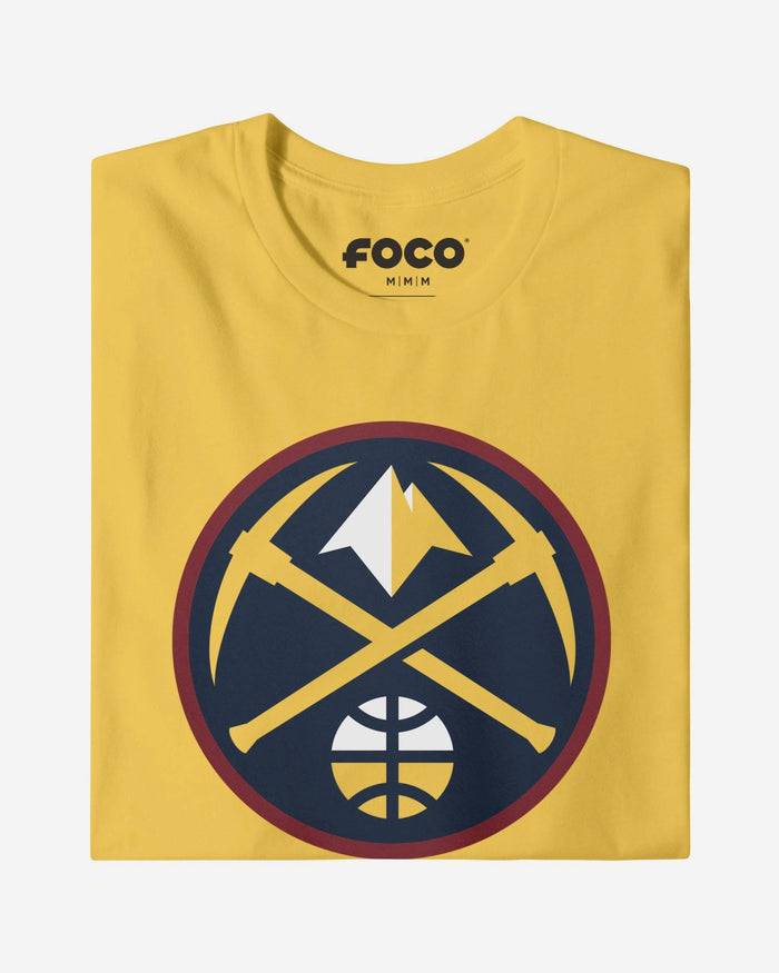 Denver Nuggets Primary Logo T-Shirt FOCO Navy S - FOCO.com