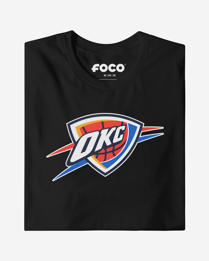 Oklahoma City Thunder Primary Logo T-Shirt FOCO Navy S - FOCO.com