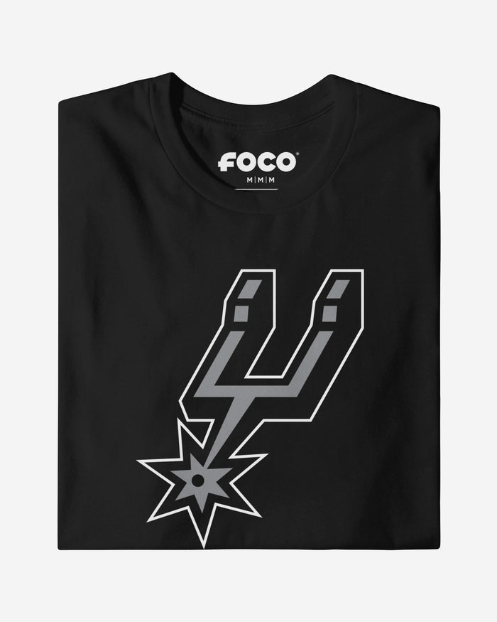San Antonio Spurs Primary Logo T-Shirt FOCO Black S - FOCO.com
