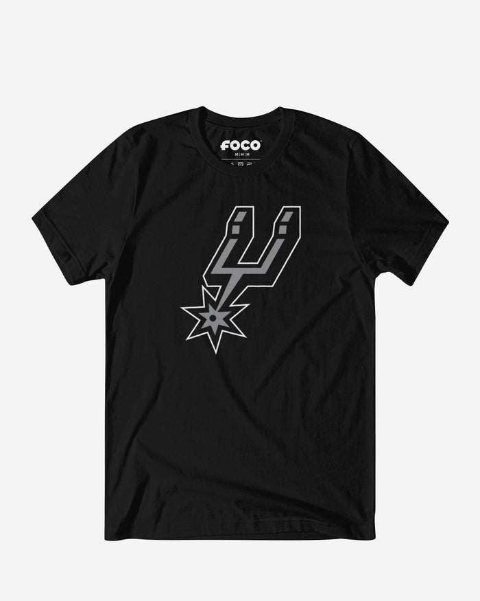 San Antonio Spurs Primary Logo T-Shirt FOCO Black S - FOCO.com