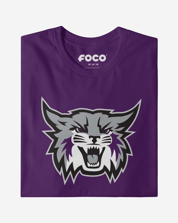 Weber State Wildcats Primary Logo T-Shirt FOCO - FOCO.com