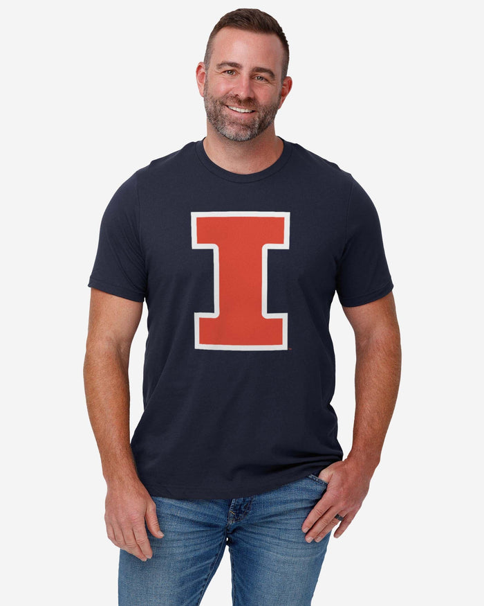 Illinois Fighting Illini Primary Logo T-Shirt FOCO - FOCO.com