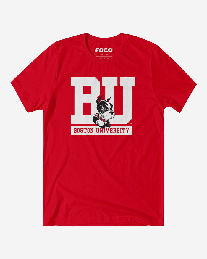 Boston Terriers Primary Logo T-Shirt FOCO Red S - FOCO.com