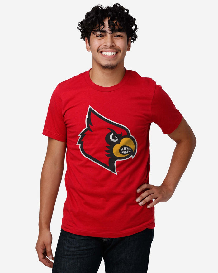 Louisville Cardinals Primary Logo T-Shirt FOCO - FOCO.com