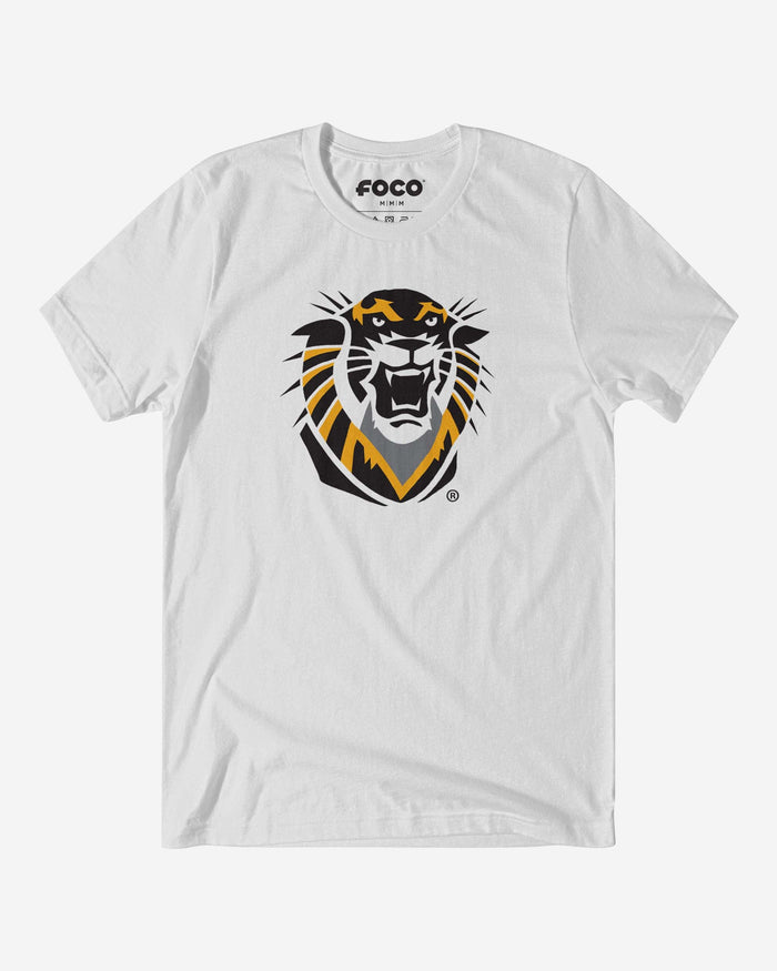 Fort Hays State Tigers Primary Logo T-Shirt FOCO White S - FOCO.com