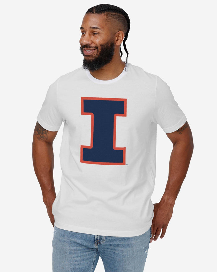 Illinois Fighting Illini Primary Logo T-Shirt FOCO - FOCO.com