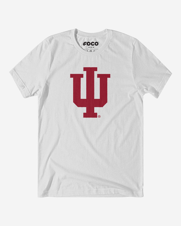 Indiana Hoosiers Primary Logo T-Shirt FOCO White S - FOCO.com