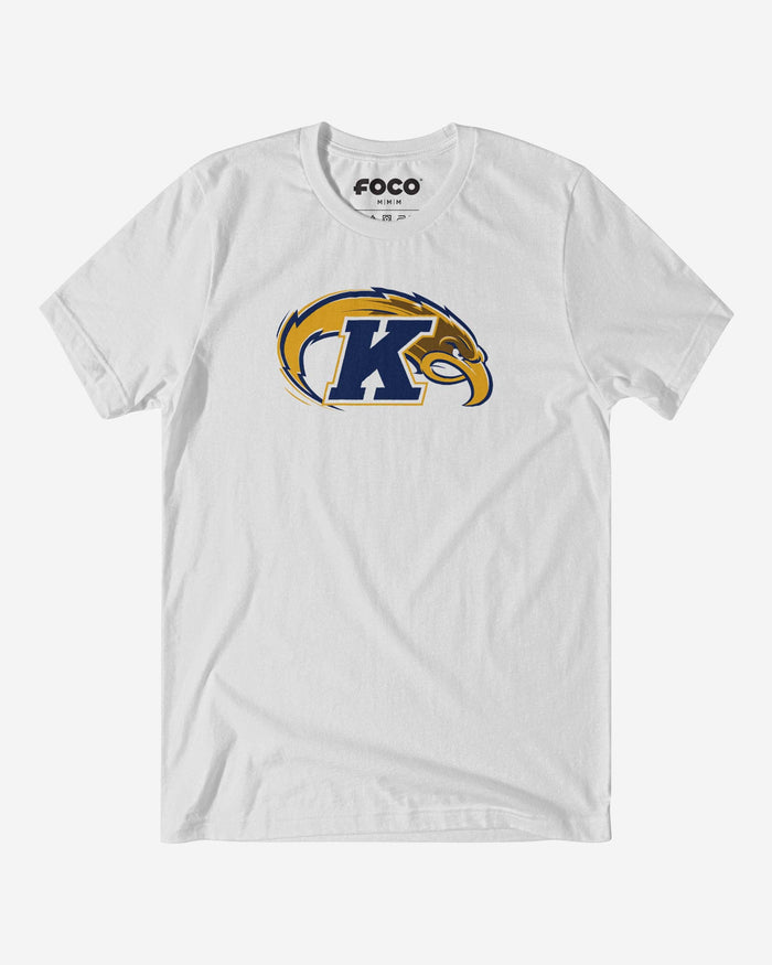 Kent State Golden Flashes Primary Logo T-Shirt FOCO White S - FOCO.com