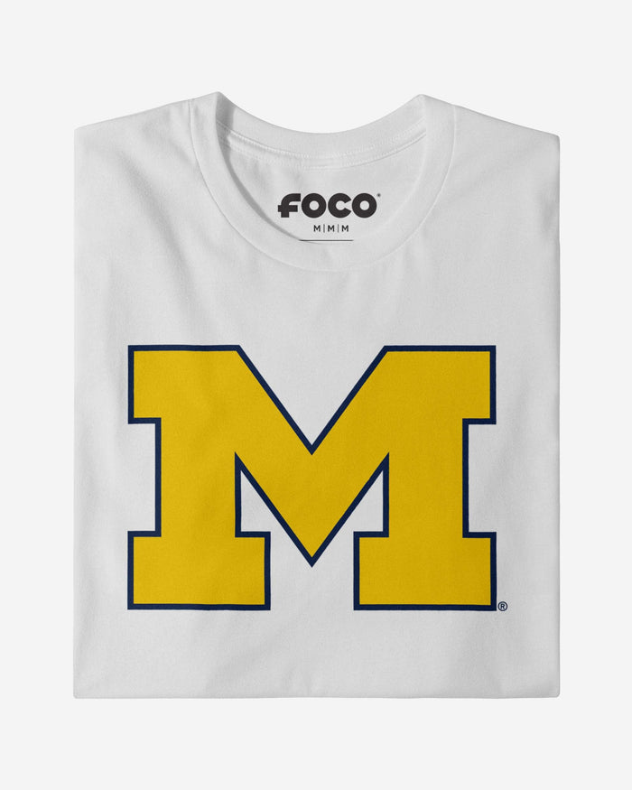 Michigan Wolverines Primary Logo T-Shirt FOCO - FOCO.com